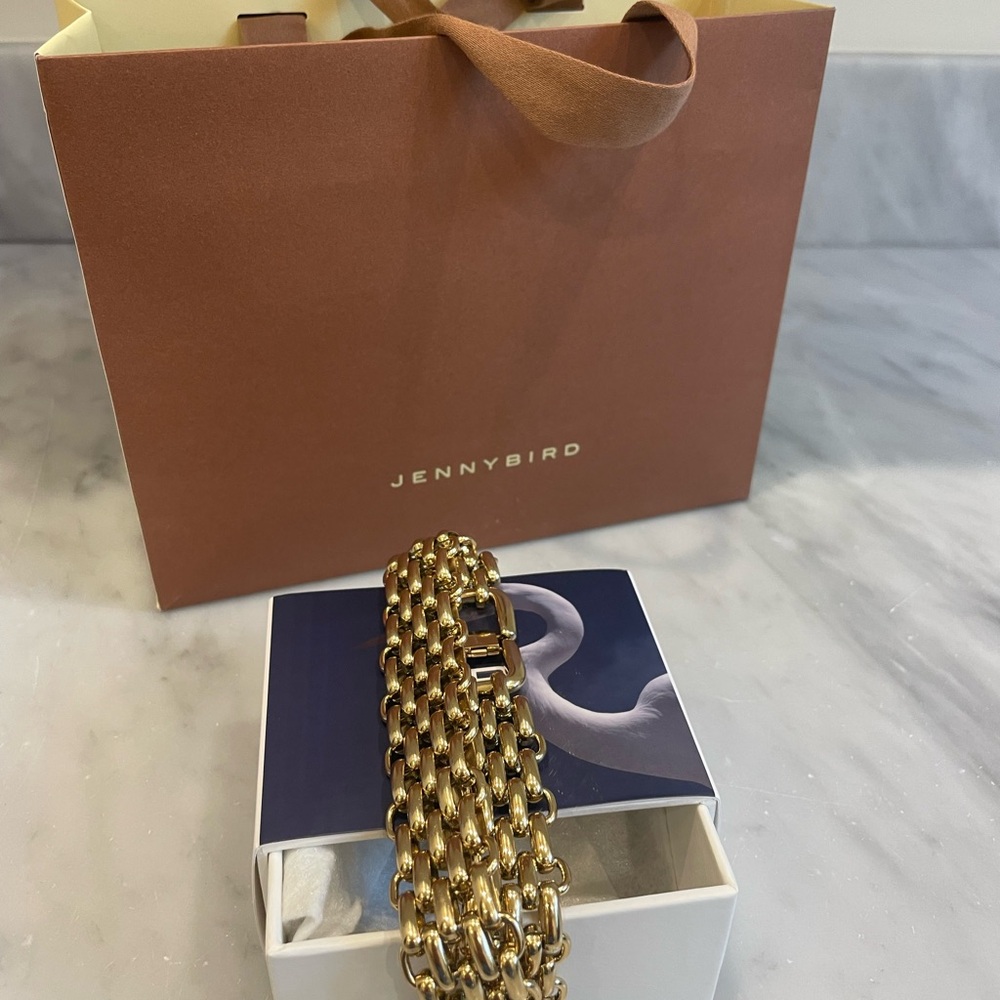 🌿authentic $278 New in box Jenny Bird Penelope choker with all packaging - Picture 12 of 12